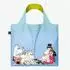 LOQI Moomin Family faltbare Tragetasche, wasserabweisend (LOQI24-MO.FA)