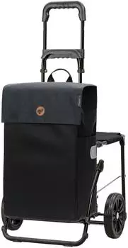 Andersen Komfort Shopper Hera Einkaufstrolley 45l, schwarz (198-004-84)
