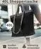Achilles Shoppertasche Polyester schwarz 51x20x40cm (AD315)