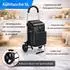 BigDean Einkaufstrolley klappbar 56L mit Kühlfach 5L (1002912)