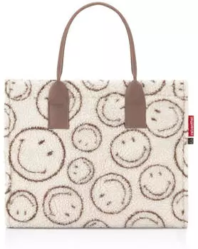 Reisenthel Daily Shopper Classic smiley teddy chocolate