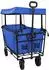 vidaXL Klappbarer Transportwagen mit Bremsen, schwarz, 105x56,5x116cm (42020663)