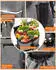 HOMECALL 3 in 1 Einkaufstrolley mit Kühltasche Standard dark grey