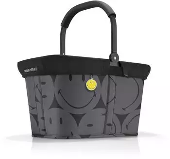 Reisenthel Carrybag und Cover smiley grey/black