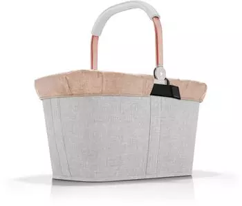 Reisenthel Carrybag und Cover frame twist sky rose/twist coffee