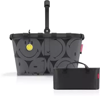 Reisenthel Carrybag & Organizer smiley grey/black