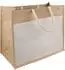 vidaXL Jute-Handtaschen mit Tasche 5er-Set 42x33x19cm (42012290)