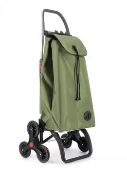 Rolser I-Max MF Einkaufstrolley klappbar 6 Räder Treppensteiger kaki (RO-IMX307-KAK)