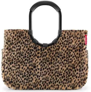 Reisenthel Loopshopper L leo fake fur