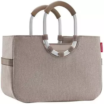 Reisenthel Loopshopper M herringbone mokka