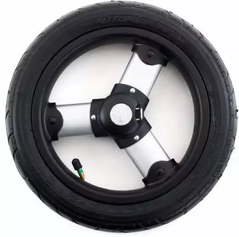 Andersen Ersatzrad für Einkaufstrolley Ø29cm, kugelgelagertes Luftrad, schwarz (3-367-20)