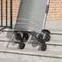vidaXL Einkaufstrolley faltbar, grau, Oxford-Stoff, 47x39x100,5cm