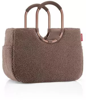 Reisenthel Loopshopper L Einkaufskorb, Polyester, teddy chocolate