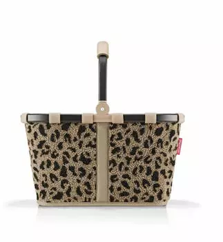 Reisenthel Carrybag faltbarer Einkaufskorb 22l, Teddy Leo braun (BK6305)