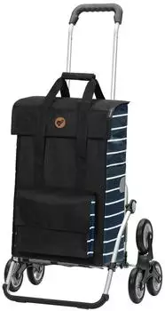 Andersen Royal Shopper Jella Treppensteiger 51L, schwarz/blau (169-214-90)