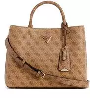 Guess Henkeltasche Meridian II Girlfriend Satchel (HWSG) latte logo...