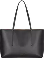 Calvin Klein Damen Tote Bag Tasche Foil Logo Herausnehmbare Tasche, Schwarz (Bla