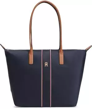Tommy Hilfiger Corporate mit TH-Monogramm Shopper space blue corp (AW0AW177060GY)