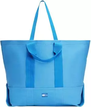 Tommy Hilfiger Canvas Logo Tote Shopper copenhagen blue (AW0AW17542C39)