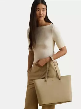 Ralph Lauren Karly Large Shopper birch tan