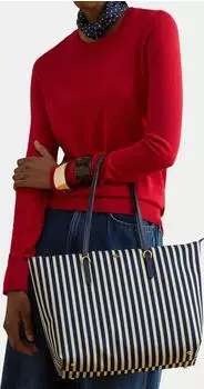 Ralph Lauren Keaton Shopper navy/white