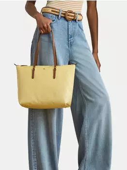 Ralph Lauren Keaton Shopper gelb