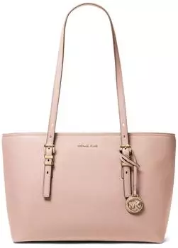 Michael Kors Quinn Medium aus gekrispeltem Leder Shopper soft pink (30T5GQNT2L-187)