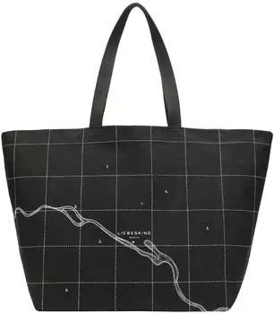 Liebeskind Berlin Canvas L Shopper schwarz (2164893-9999)