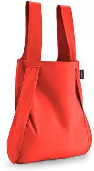 notabag Original Bag & Backpack in One red
