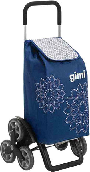 Gimi Tris Einkaufsroller floral blau