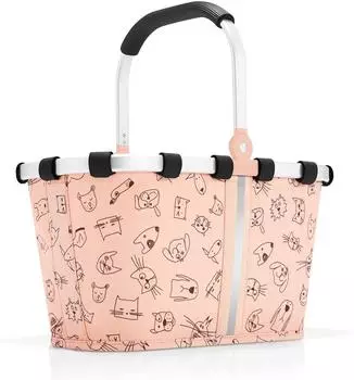 Reisenthel Carrybag XS Kids cats and dogs rose