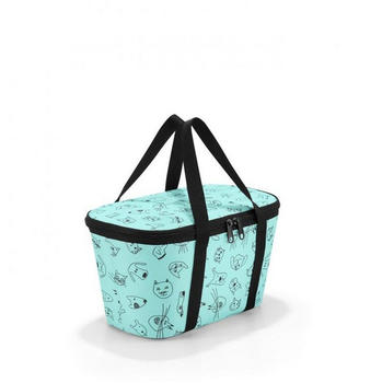 Reisenthel Coolerbag XS Kids cats and dogs mint