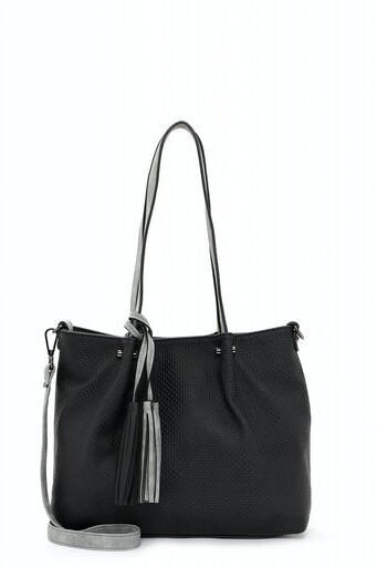 Emily & Noah Shopper Bag in Bag Surprise Klein (330) black grey