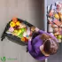 Vounot Stair Climber Foldable Shopping Trolley black