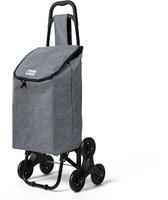 Vounot&reg; Einkaufstrolley Treppensteiger, Hackenporsche Einkaufswagen Mit 3 R&auml;der,