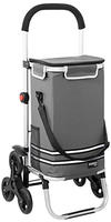 Monzana&reg; 3in1 Einkaufstrolley Klappbar 50 Kg Treppensteiger 56l Einkaufshilfe