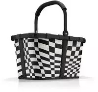 Reisenthel BK7065, Reisenthel carrybag frame op-art - Wei&szlig; - Schwarz