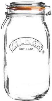 Kilner Bügelverschlussglas rund 1,5 L. , 13,5x11x23 cm Kilner Bügelverschlussglas rund 1,5 L. , 13,5x11x23 cm