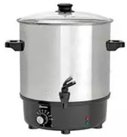 Bartscher Einkochautomat Gl&uuml;hweintopf CNS silber 25,0 l 2000 W
