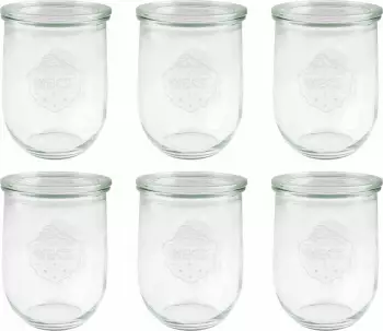 Weck Tulpenform-Glas 1000 ml (6 Stk.)