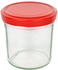 MamboCat 50er Set Sturzglas 350 ml To 82 roter Deckel Einmachglas incl. Diamant Gelierzauber Rezeptheft
