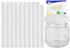 MamboCat 200er Set Sturzglas 53 ml To 43 weißer Deckel Mini Einmachglas Portionsgläser incl. Rezeptheft