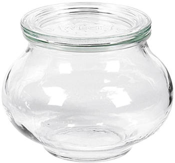 Weck Rundrandglas Schmuckform 220 ml mit Deckel 60mm