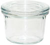 Weck Sturzglas 80 ml (Hochwertiges Einweck, Einmach Glas mit Glasdeckel; zum