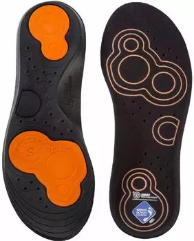 Sidas Gel Double Comfort Einlegesohlen (4028516) black-orange