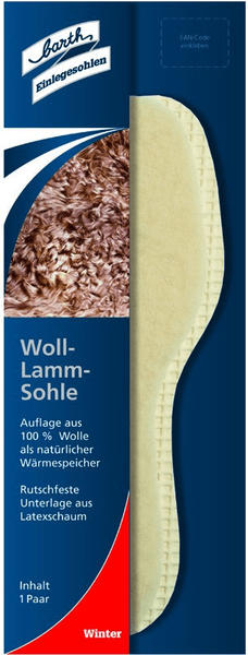 Barth Woll-Lamm-Sohle