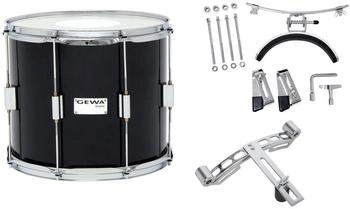 GEWA Marschtrommel/Tenortrommel 14 x 12" schwarz (891812)