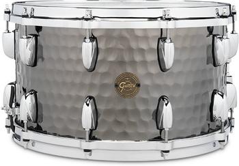 Gretsch Full Range Hammered Black Steel Snare 8" x 14"