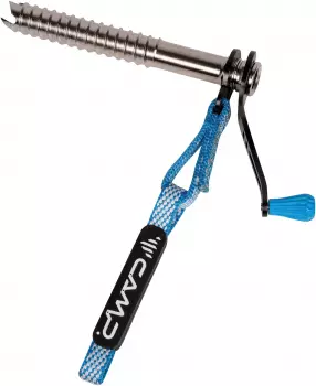 Camp Rocket Plus Eisschraube 16cm, grau/hellblau (298616C)