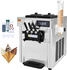 VEVOR Eismaschine, italienische Eismaschine, 3 Geschmacksrichtungen, 18–28 l/h